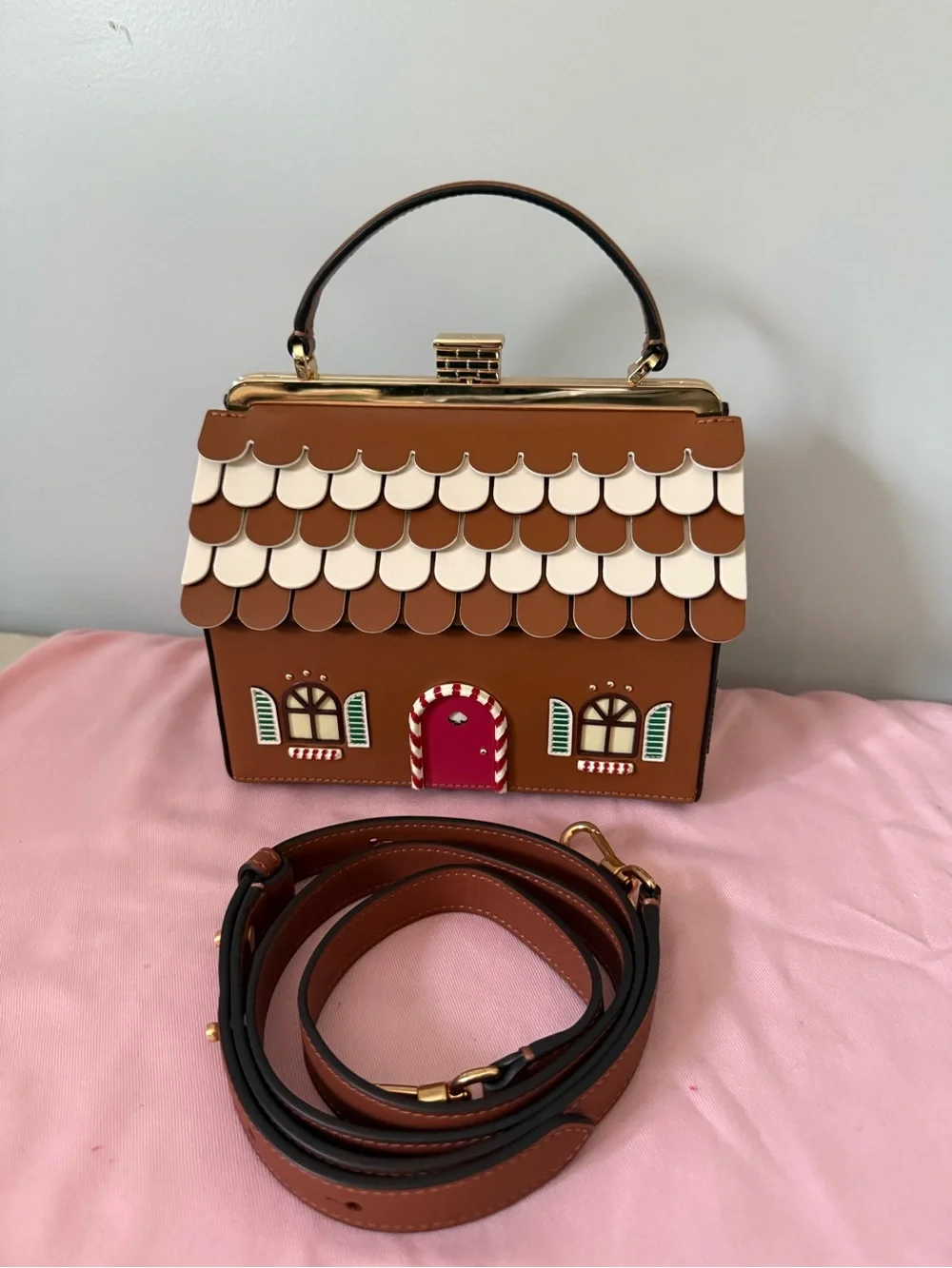 Kate Spade Gingerbread House Crossbody